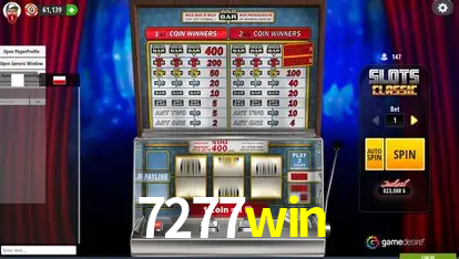 Descubra o Mundo do Cassino Online com 7277win